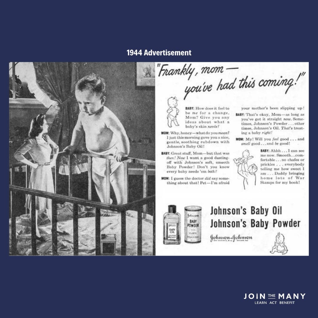 J&J's talc products have been a cornerstone of the company's image