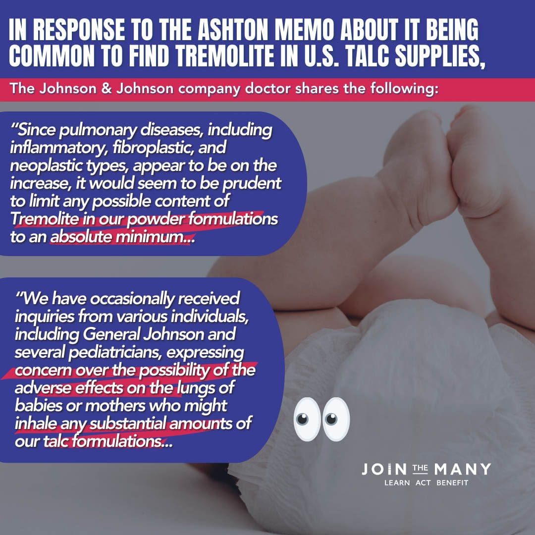 J&J'S PUBLIC STATEMENT IN RESPONSE TO THE FDA INQUIRY