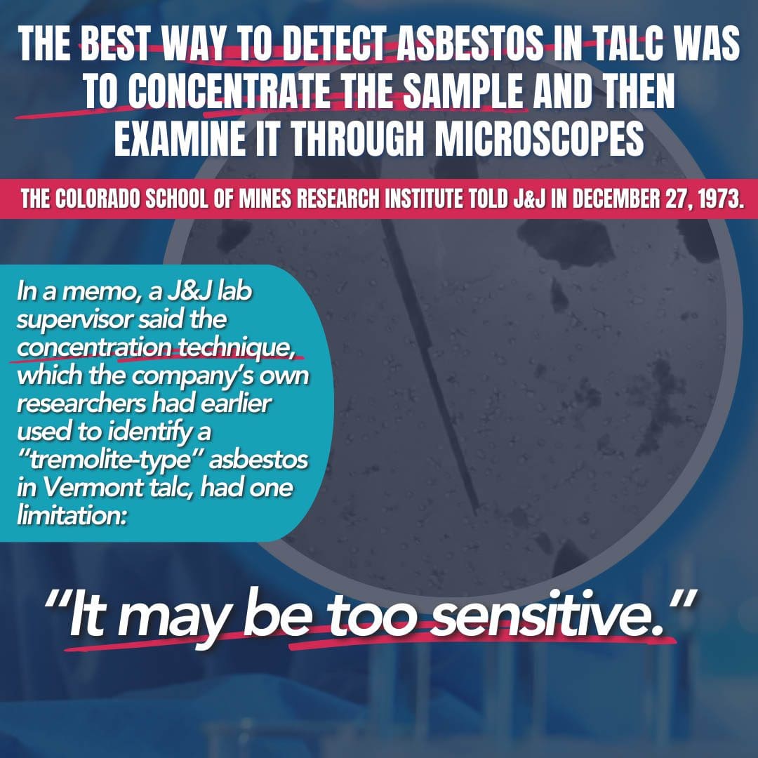 THE COLORADO SCHOOL OF MINES RESEARCH INSTITUTE TOLD J&J