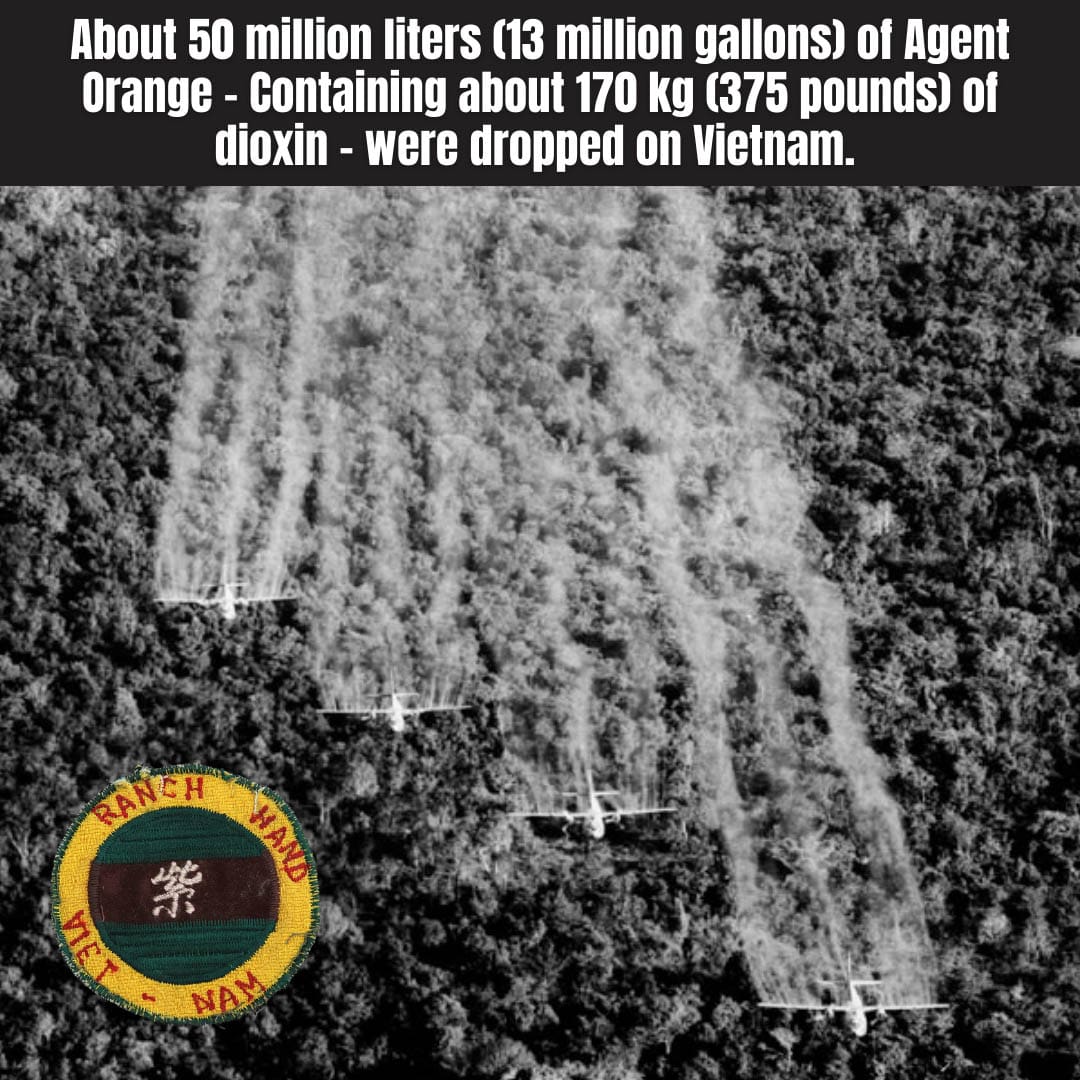 Operation Ranch Hand - 50 Million Liters of Dioxin