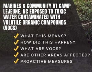 Toxic Water at Camp Lejeune