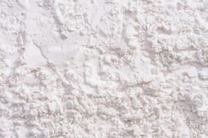 high-resolution close-up of cornstarch powder